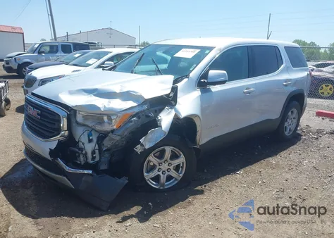 2017 GMC Acadia Sle-1 from USA, damaged, VIN 1GKKNKLA6HZ291822